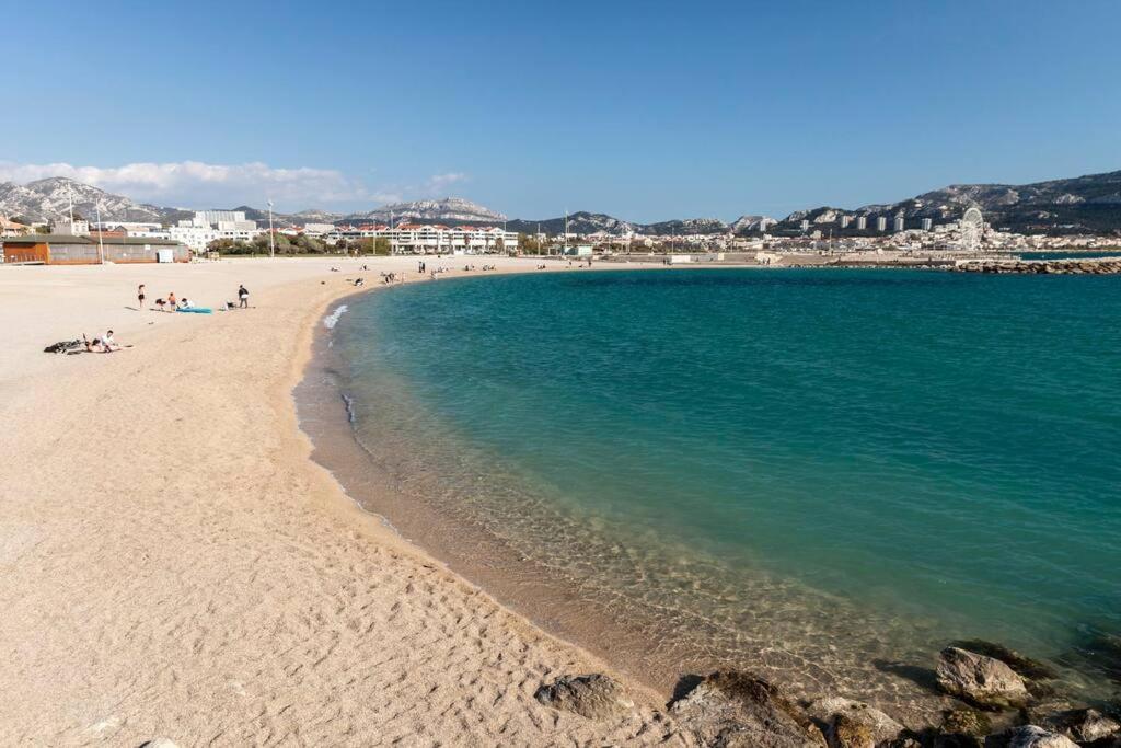 מרסיי T2 Plage Prado-David, Parc Borely, Parking Privee מראה חיצוני תמונה